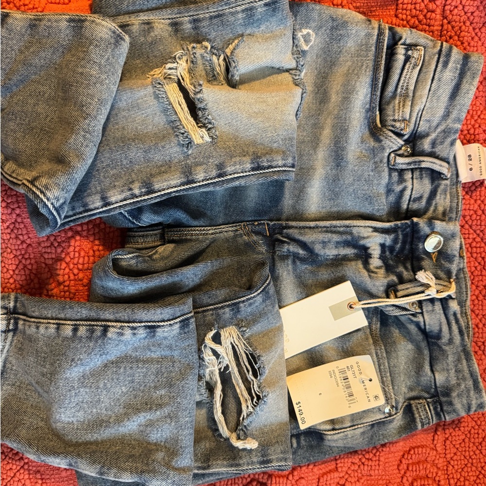 Good American Skinny Sculpting Jeans